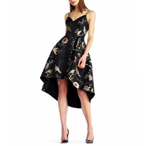 aidan mattox floral dress